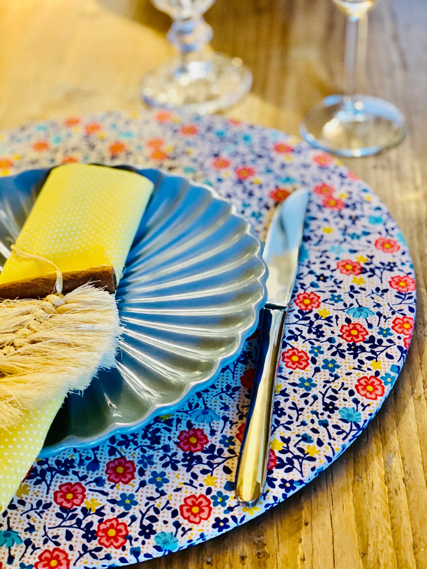 Olympia Orange Petites Fleurs