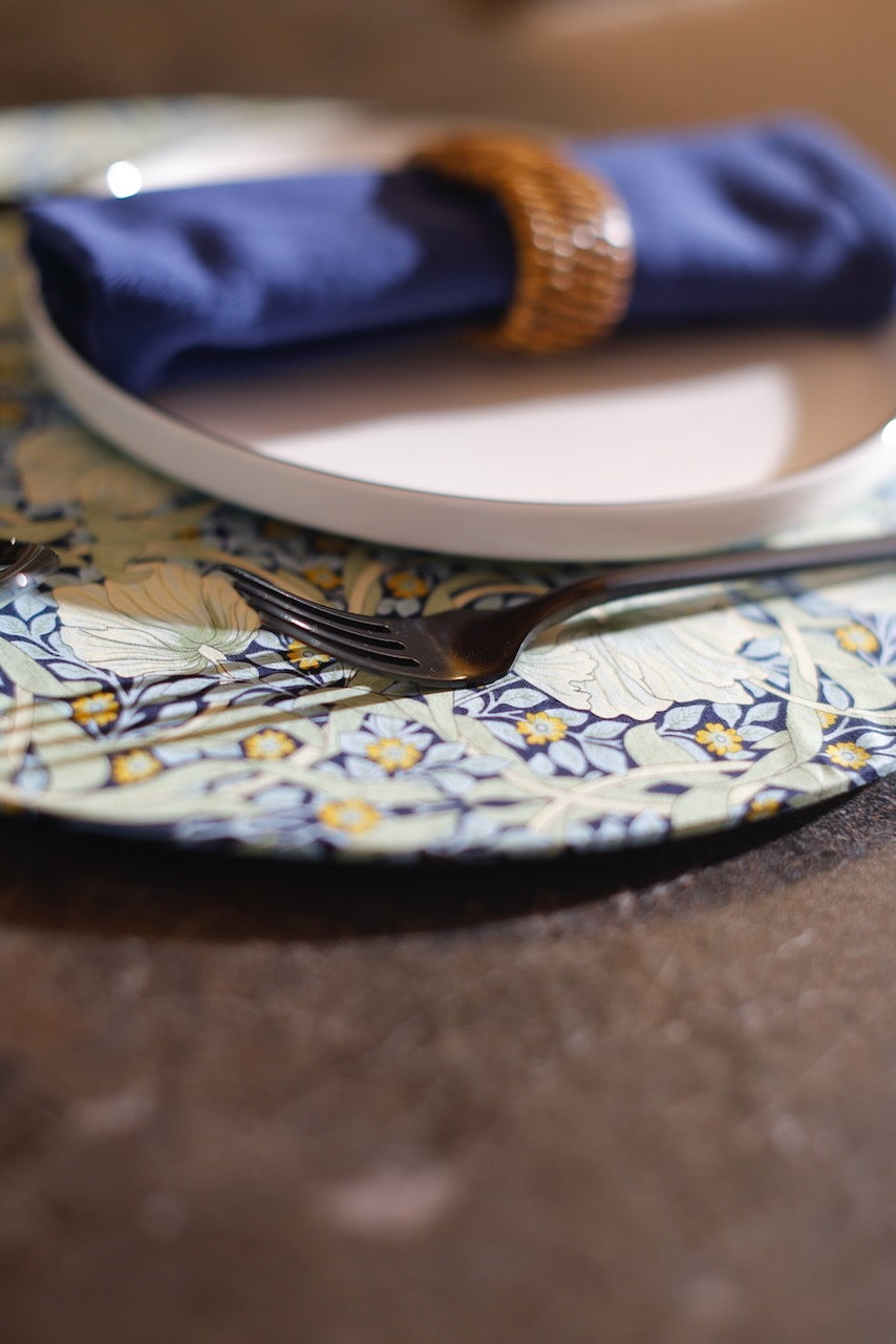 Olympia Sweet Green, Blanc cassé et Bleu